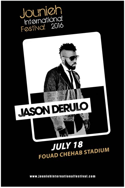 Jason Derulo at Jounieh Festival